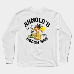 Arnold's Beach Bar // 80s Vocation Long Sleeve T-Shirt